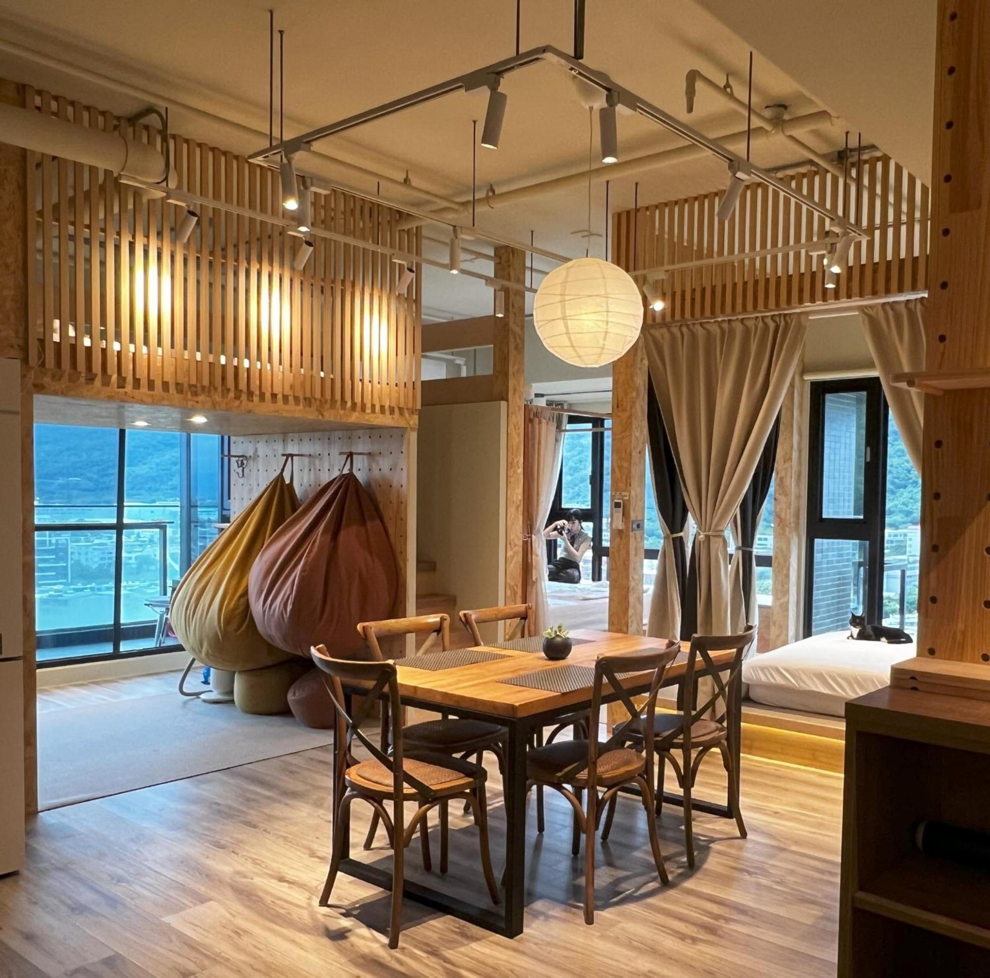 Toucheng Happyhouse頭城黑皮家 附早餐 Apartamento Exterior foto